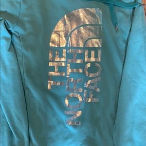North Face sweatshirt
